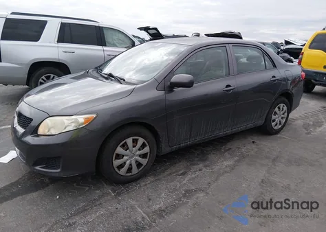 2009 Toyota Corolla Le from USA, damaged, VIN JTDBL40E99J007555